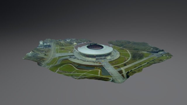Donbass Arena 3D Model