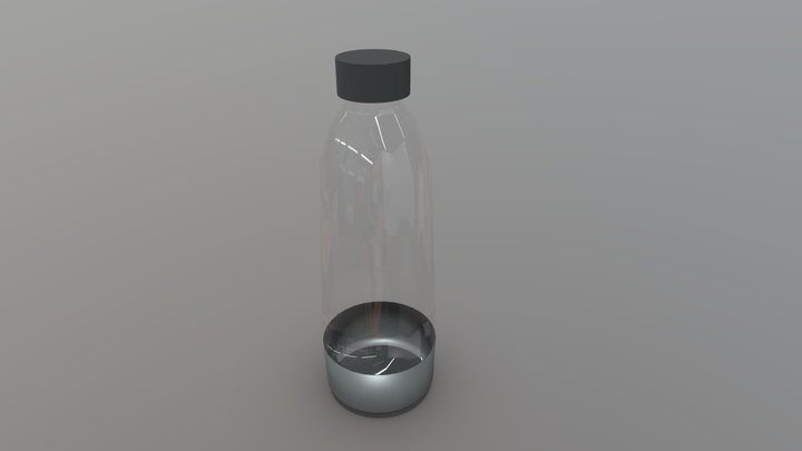 Plastic Bottle - Real Life Replica 3D Model