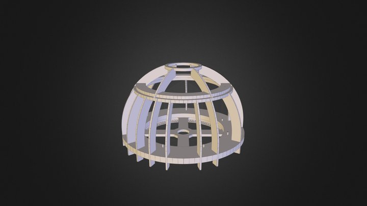 r2d2 - Squelette Tête Beta 1.0 3D Model
