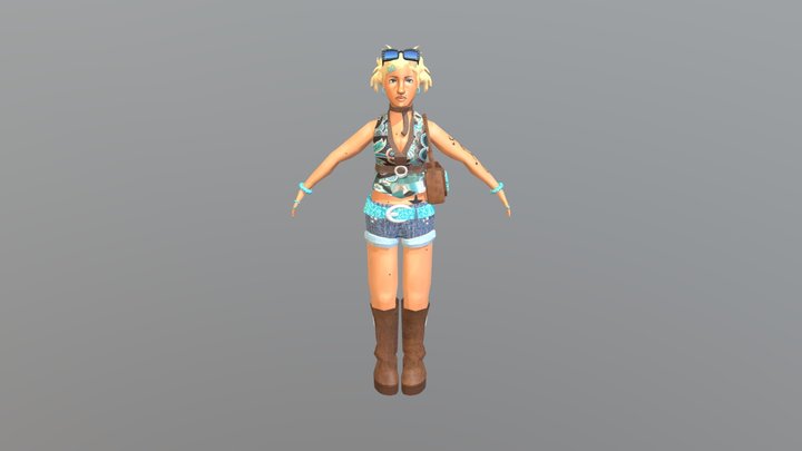 Character Model - Pamela Brown 3D Model