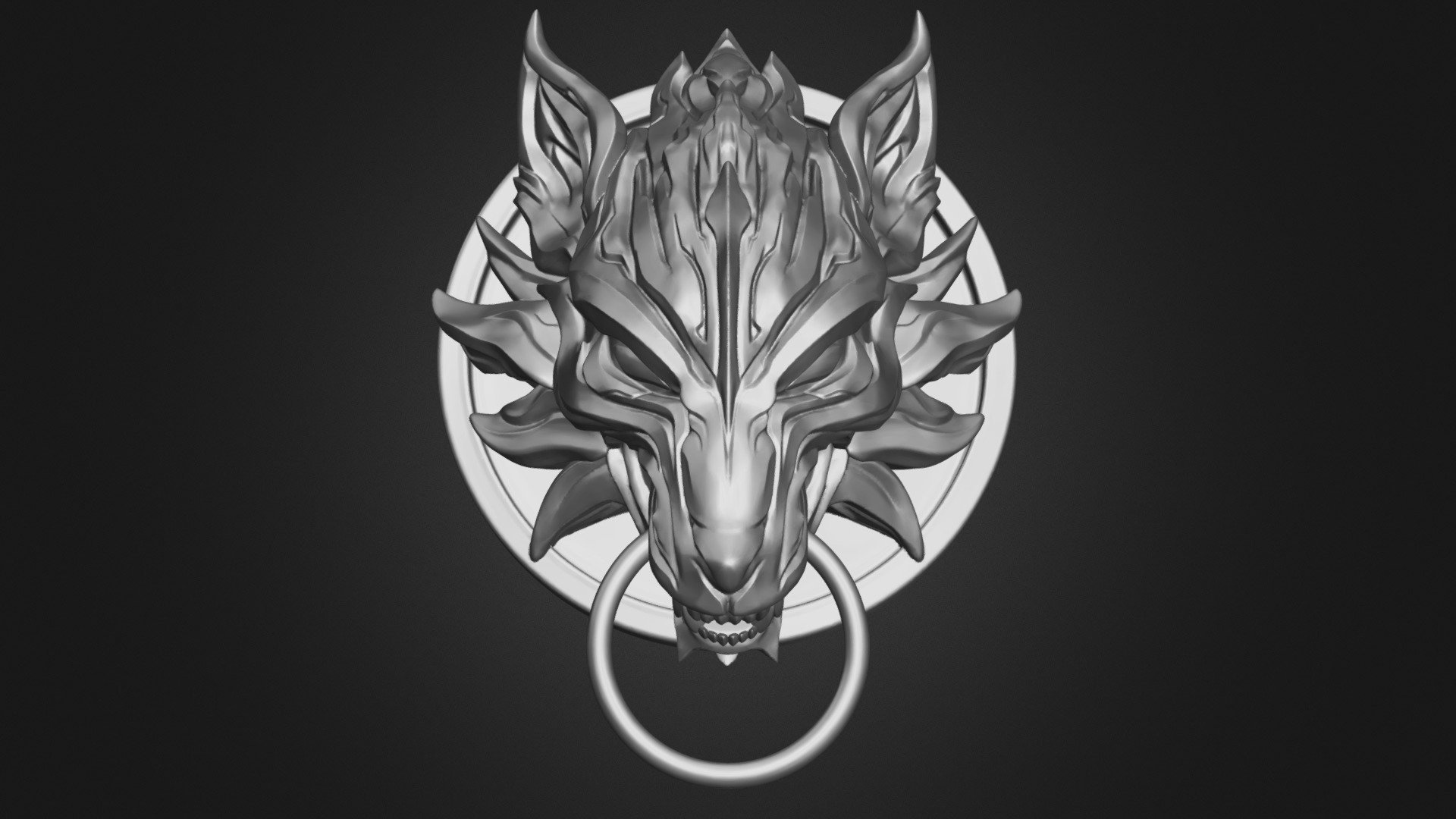 Fenrir Fan Art STL for 3DPrint - 3D model by SeberdrA [fd29679] - Sketchfab