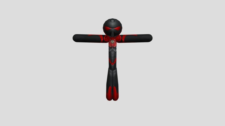 Stickman Rope Hero 3D Model