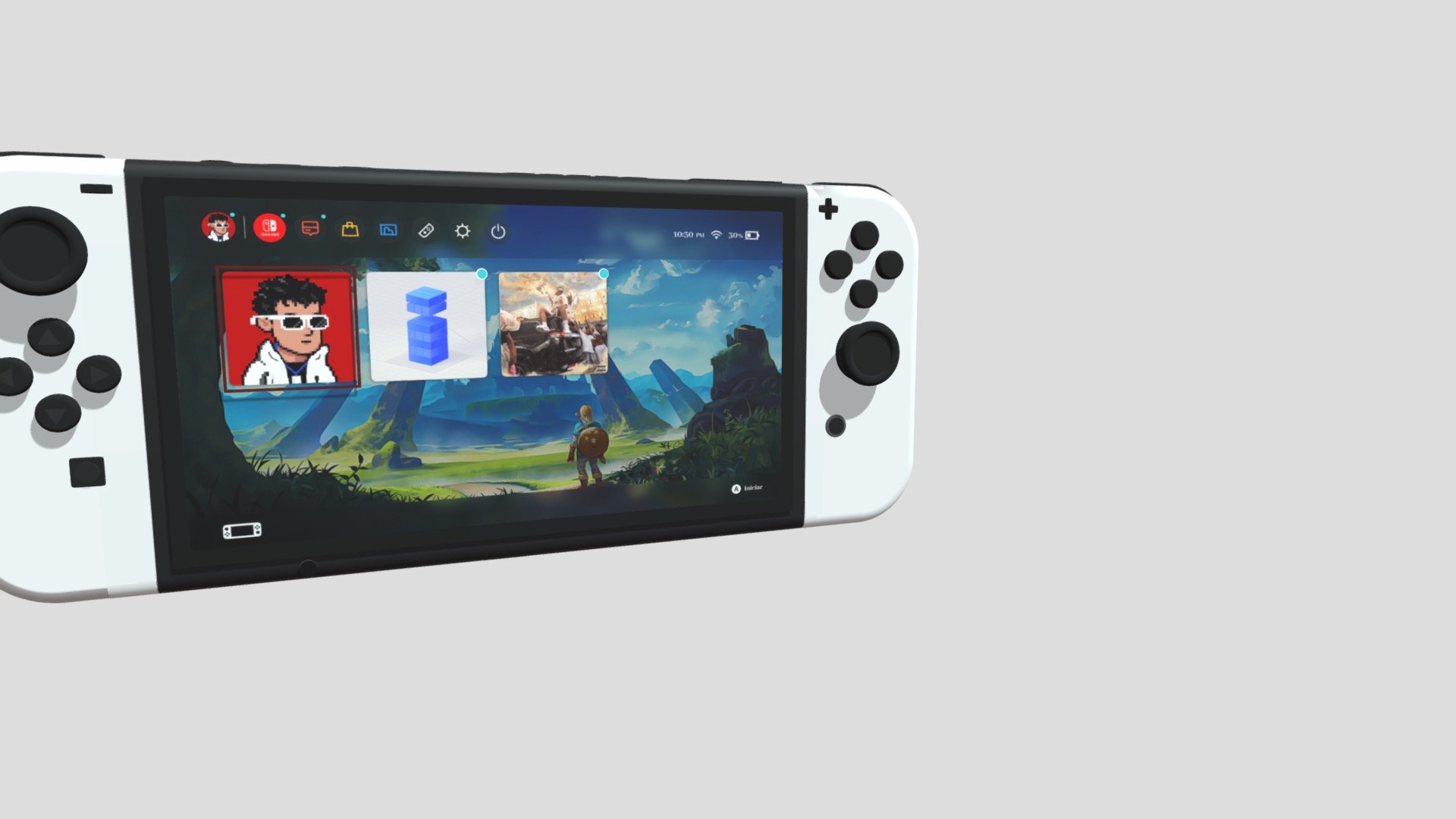nintendo 3D model by gutemberg_03 [fd297cd] Sketchfab