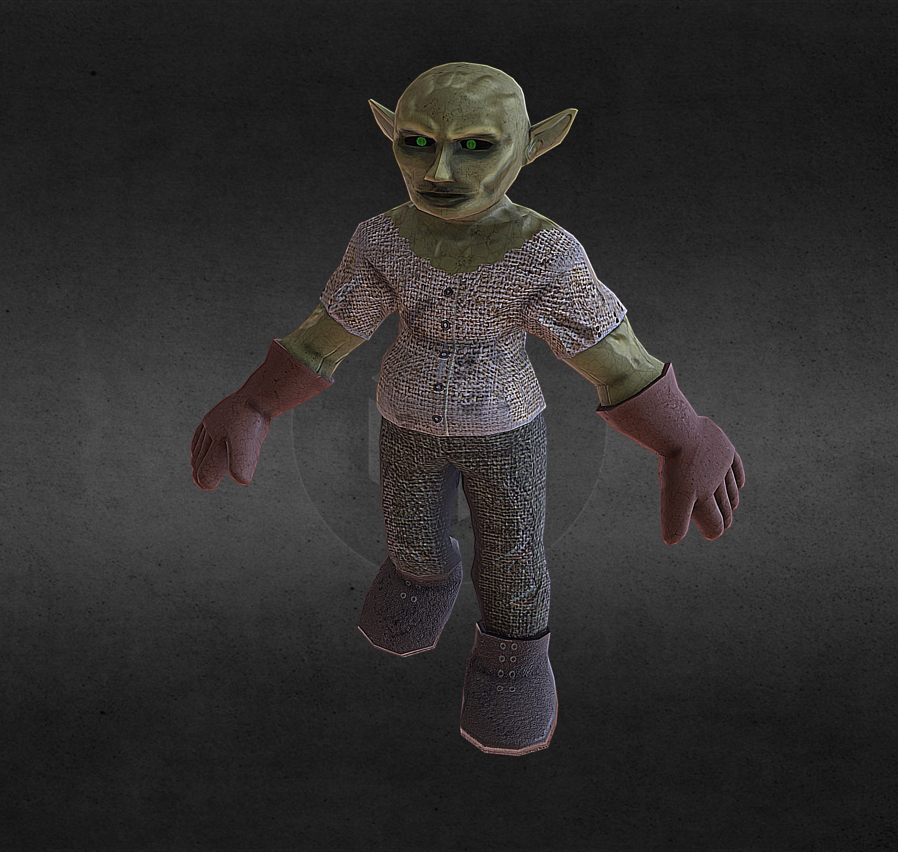 Goblin - 3D model by tungpong [fd2ba27] - Sketchfab