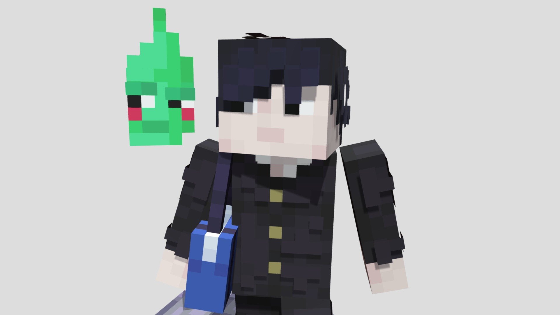 Ritsu Kageyama and Dimple - 3D model by arlepink [fd2bcf3] - Sketchfab
