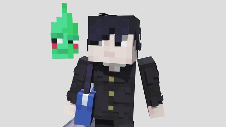 Ritsu Kageyama and Dimple 3D Model