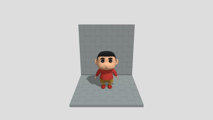 Cute Stylized 3D Boy Character | Game-Ready |
