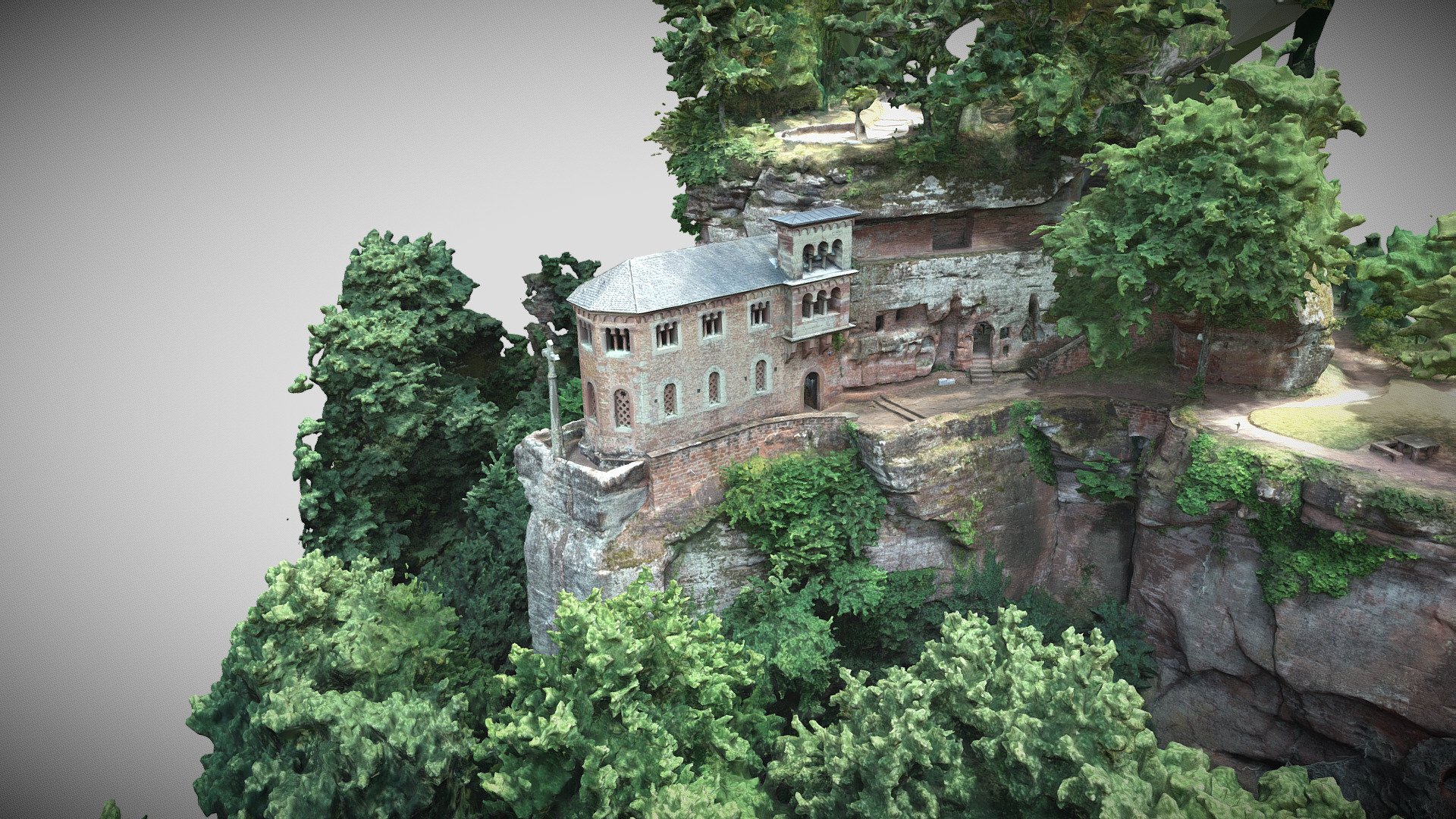 Klause Kastel-Staadt — Sketchfab embed 3D viewer