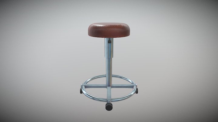 Stool 3D Model