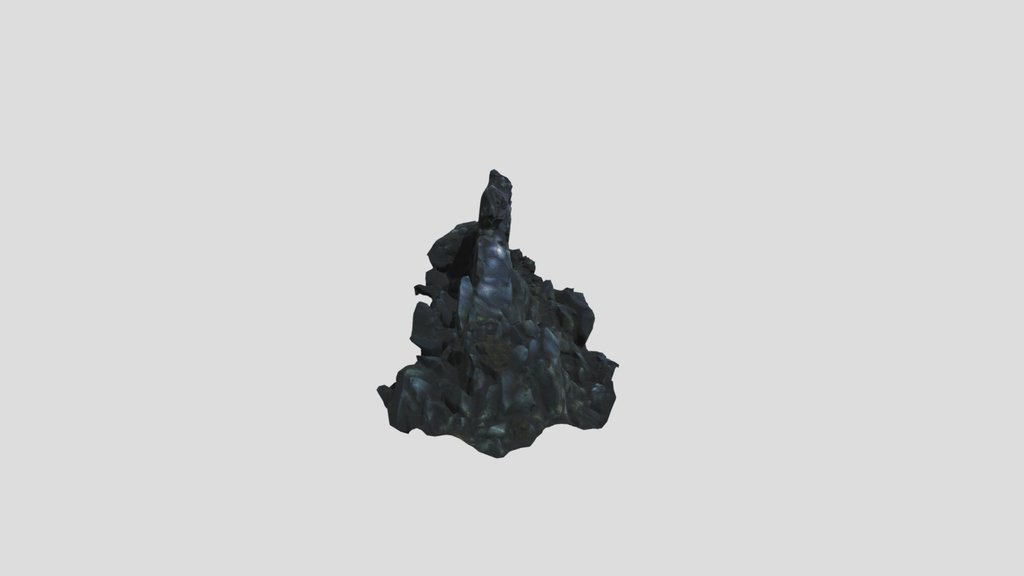 Low Poly Alpine Rocks