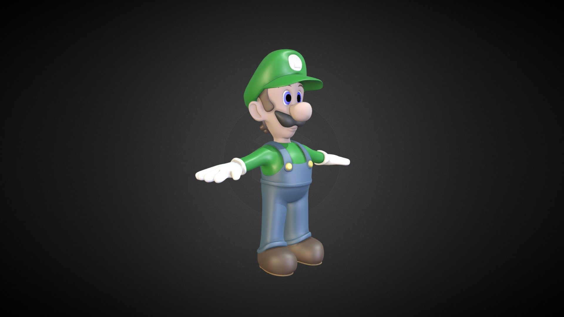 Luigi 3D model by buitrago.cruz [fd2d816] Sketchfab