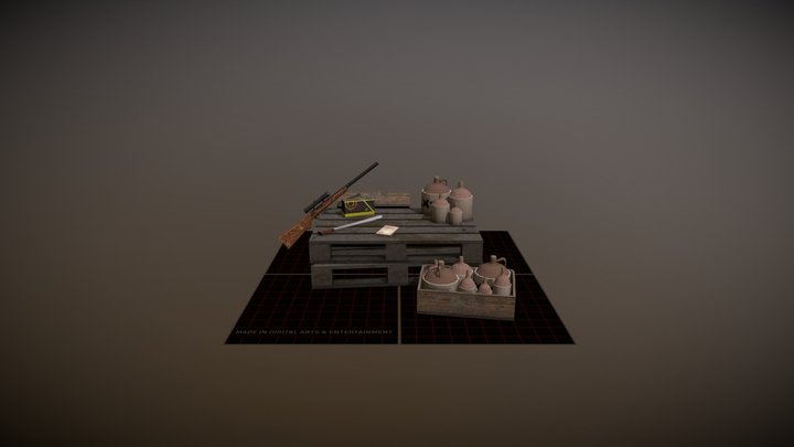 5 Props Assignment | Nathan Vancoetsem 3D Model