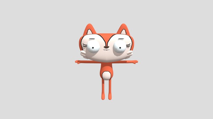 Candle Fox from kiff 3D Model