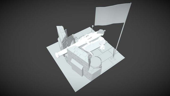 Cannon 3D Model