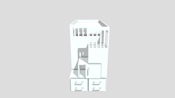 Loft_ Bed_SC 3D Model