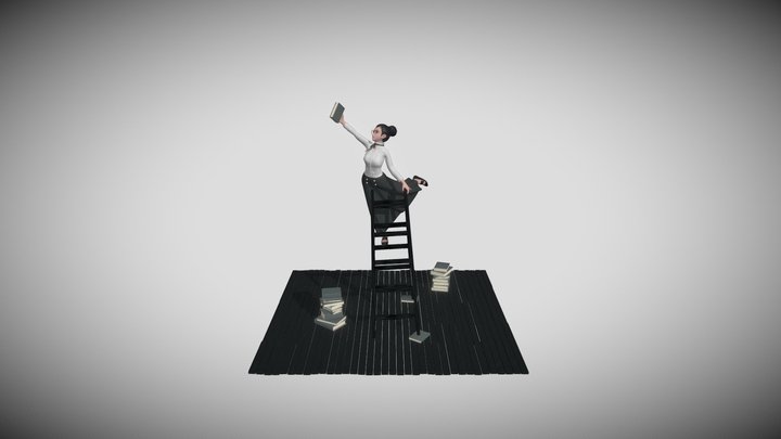 Kate WIP 3D Model