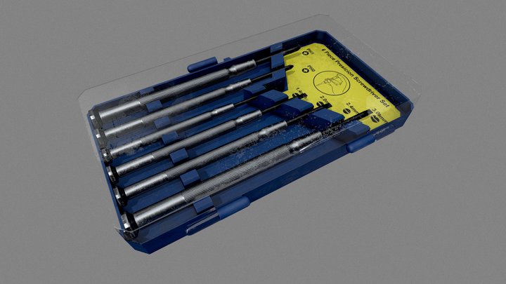 Screwdriver Case 3D Model