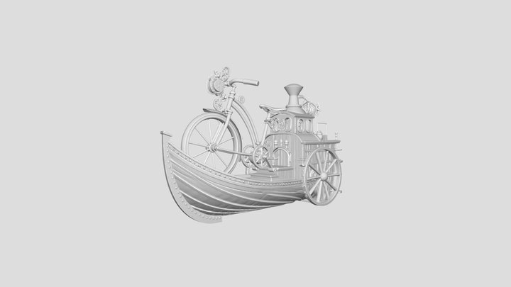 Clockwork Steamship