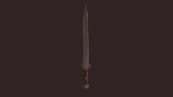 Blade & Sorcery - Antic sword 3D Model