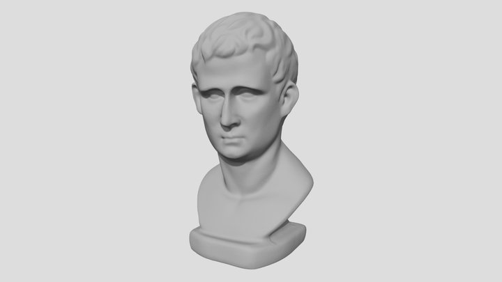Revopoint POP 3 Bust Scan 3D Model