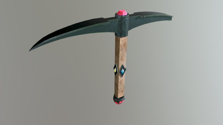 Snow White's pickaxe 3D Model