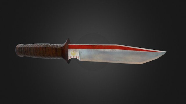 Rebel Knife 3D Model