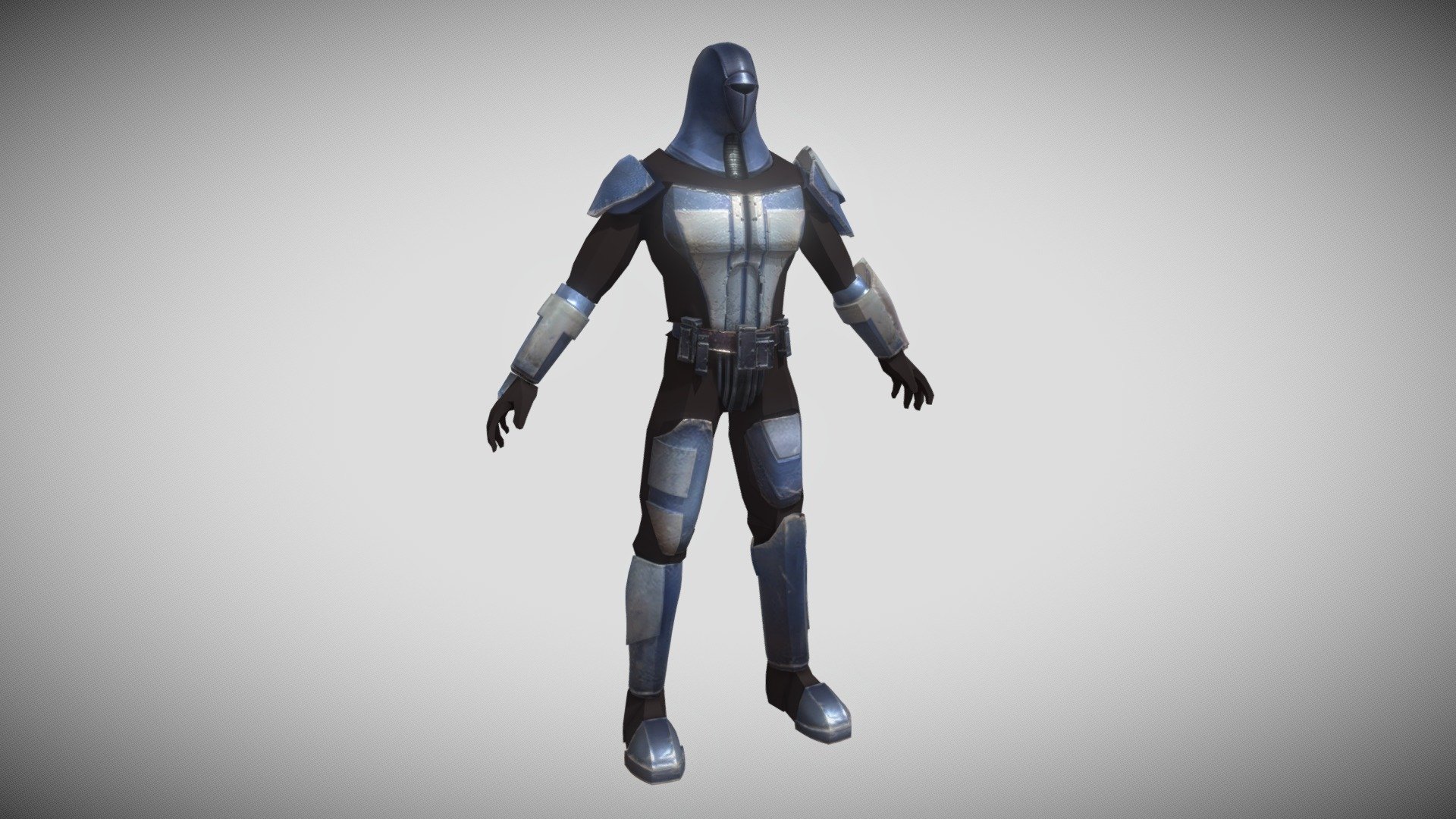 KOTOR Mandalorian Neo-Crusader Armor - Download Free 3D model by ...