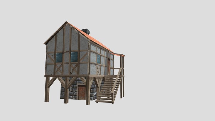 medieval house – Kostenloses 3D-Modell STL