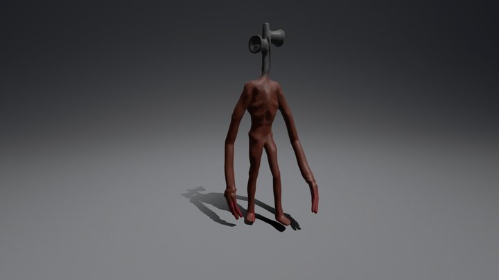 Siren Head 3D Model