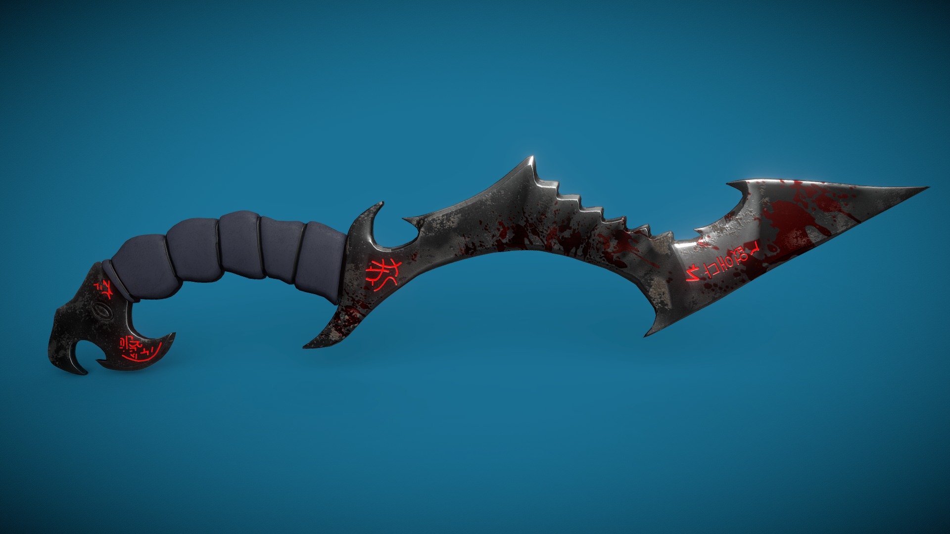 Dagger Of Nyx - Download Free 3d Model By Yimni [fd358a4] - Sketchfab