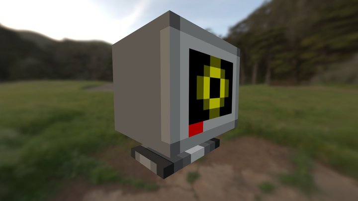 Ring Monitor 3D Model