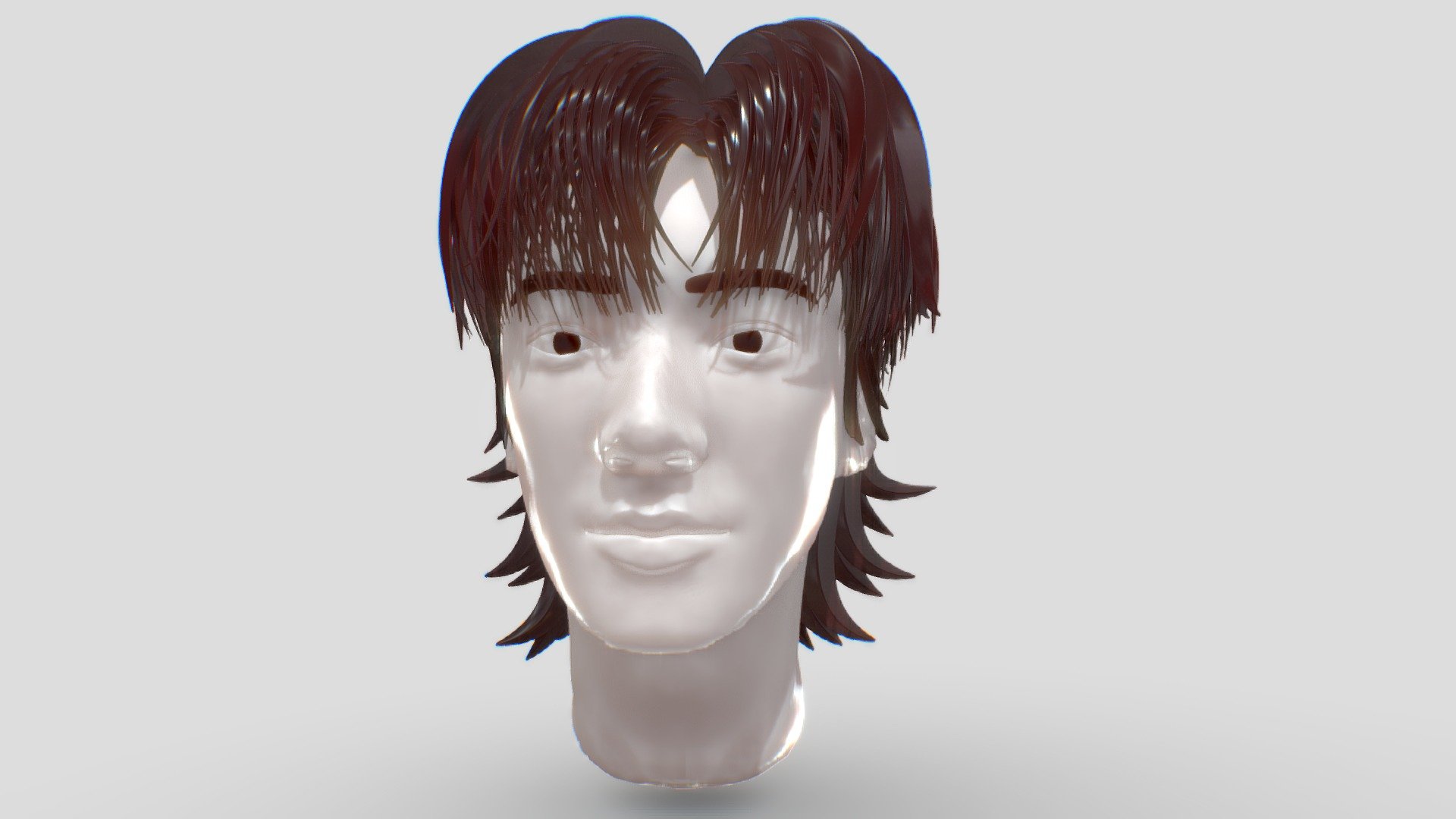 3D model Cha Eun Woo VR / AR / low-poly