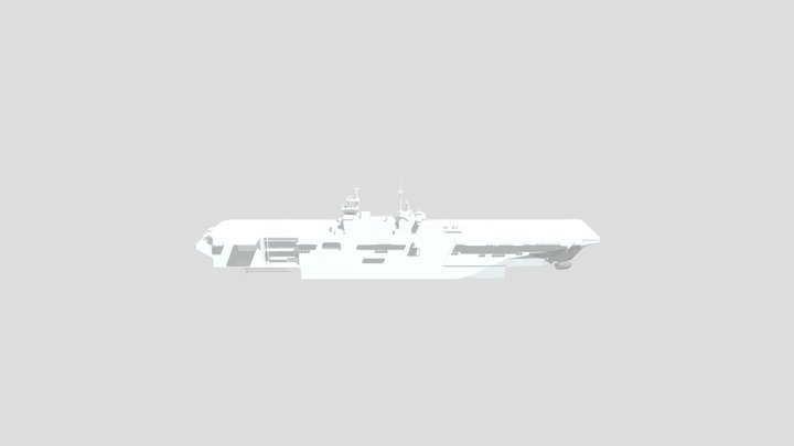 LHD USS Wasp 3D Model