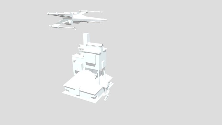 блокинг 3D Model