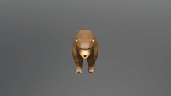 Model Animal Bear 3D Model