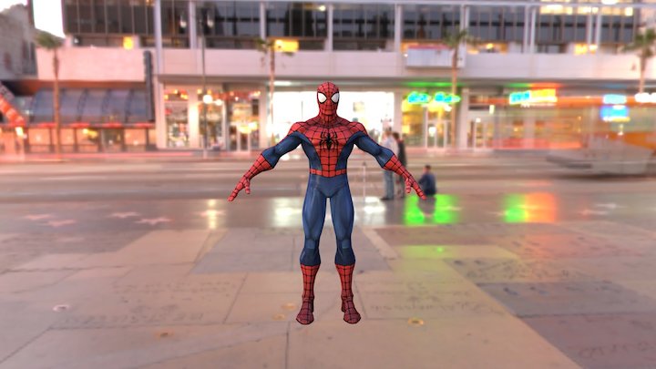 The Amazing Spider-Man 3D Model