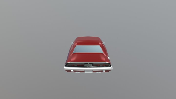 Dorge Challanger 3D Model
