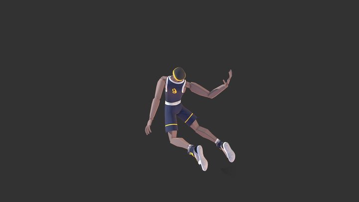 [Basketball8] Stop and Move 2 3D Model