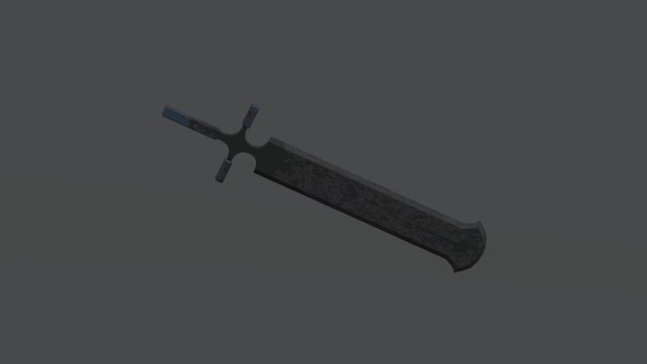 Demon Destroyer Sword 3D Model
