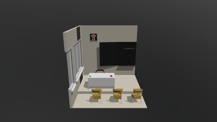 Sala Pronta 3D Model