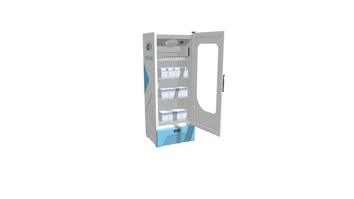 Geladeira Life Safe 3D Model