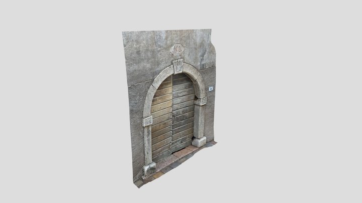 Italy Door 6 3D Model