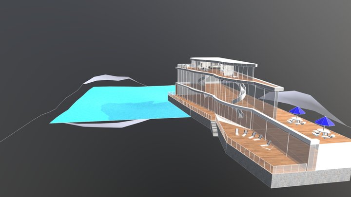 591710043hotelbeach 3D Model