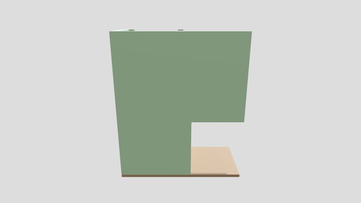 Монокосоур_ Export_red_brick 3D Model