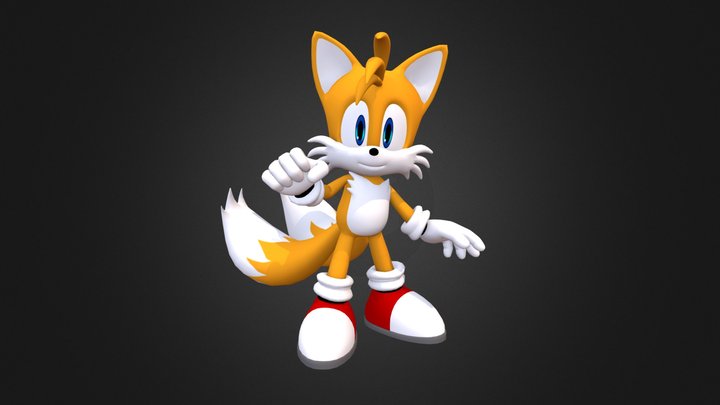 Tails Character Model - Sonic Runners Adventure 3D Model
