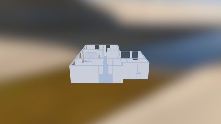 Reversed Floors 3D Model