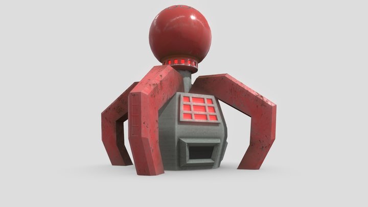 Spider Tower 3D Model