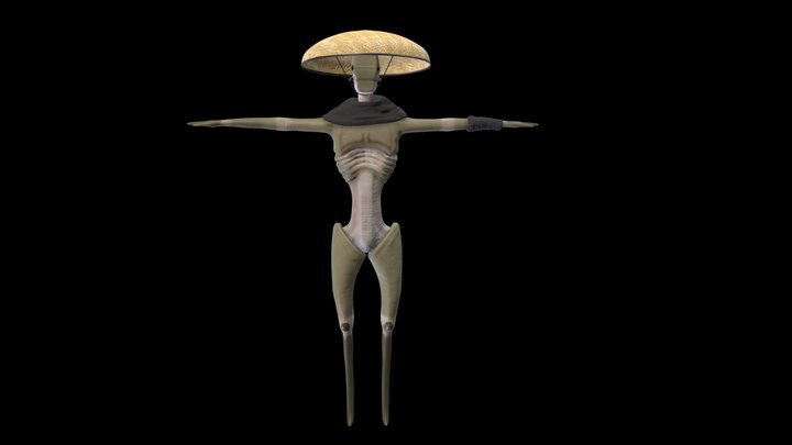 Kenshi Hive Worker Drone 3D Model