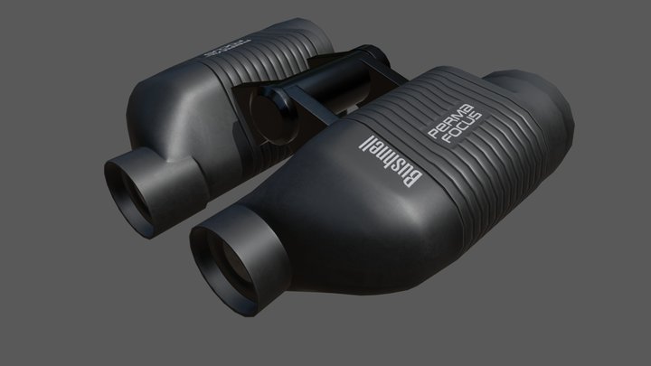 Bushnell PermaFocus Binoculars 3D Model