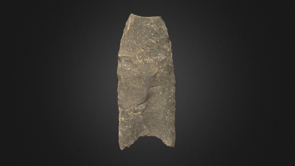 Clovis Lanceolate Spear Point (2185a3)
